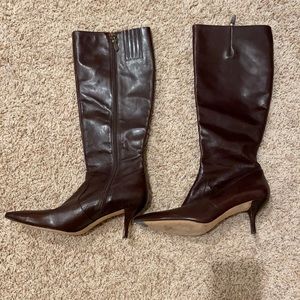Women’s size 10 via spiga dark brown boots